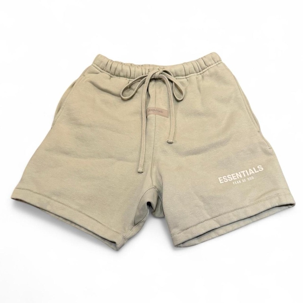 Fear of God Essentials Green Shorts